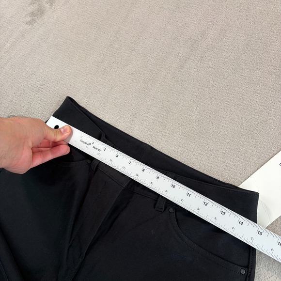 Lululemon City Sleek 5 Pocket Wide-Leg High-Rise Pants Light Utilitech Women 27 - Picture 9 of 12